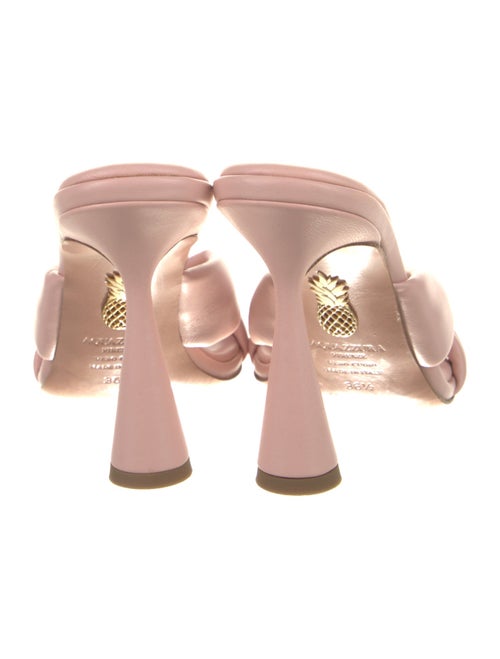 Aquazzura Leather Slides
