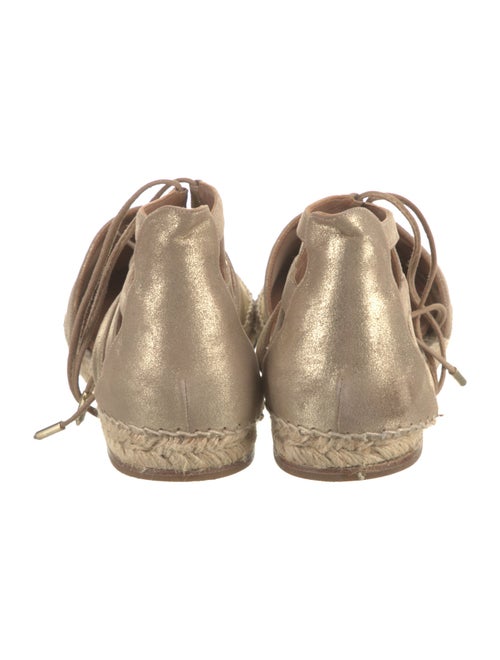 Aquazzura Suede Espadrilles