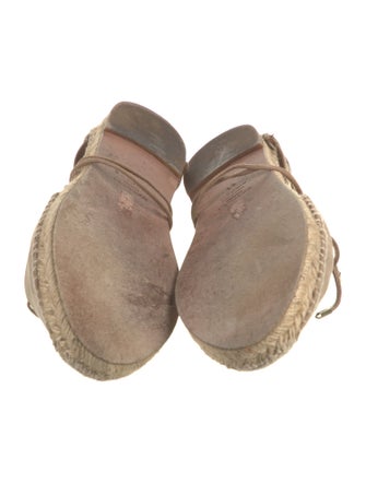 Aquazzura Suede Espadrilles