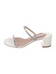 Aquazzura Patent Leather Slides