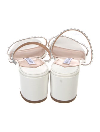 Aquazzura Patent Leather Slides