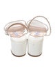 Aquazzura Patent Leather Slides