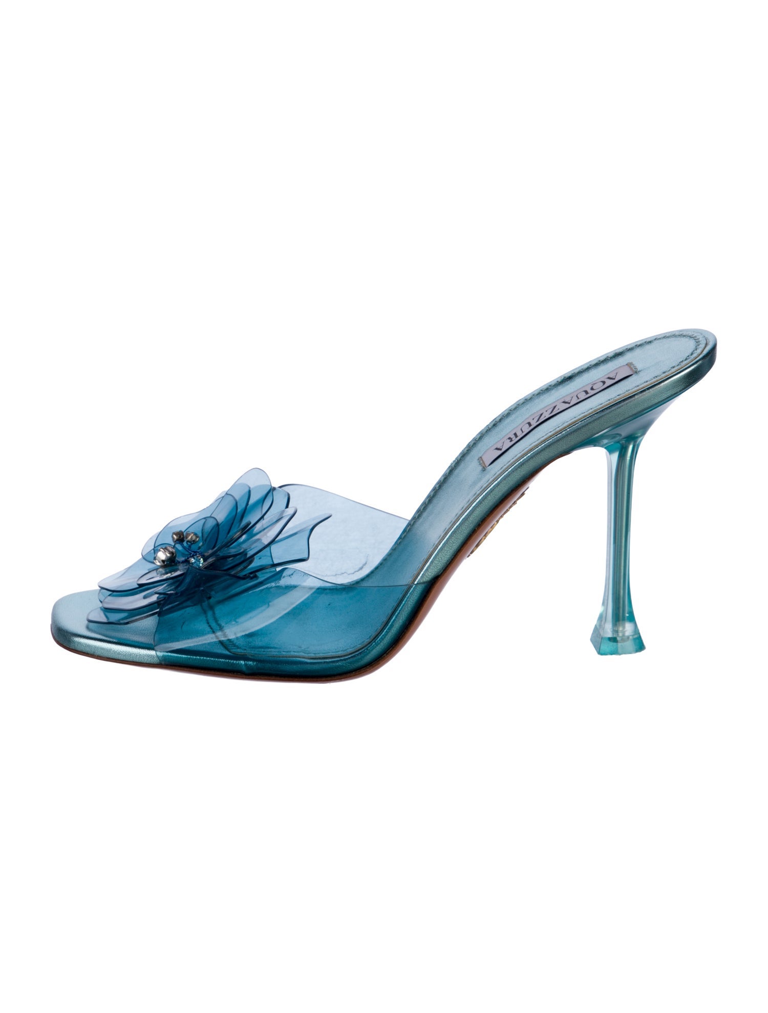 Aquazzura PVC Slides
