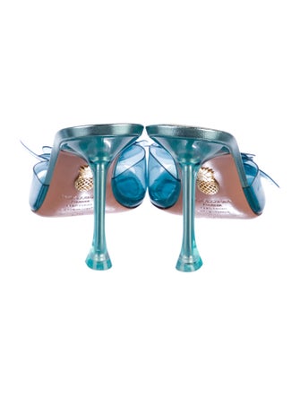 Aquazzura PVC Slides