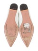 Aquazzura Leather Slingback Flats