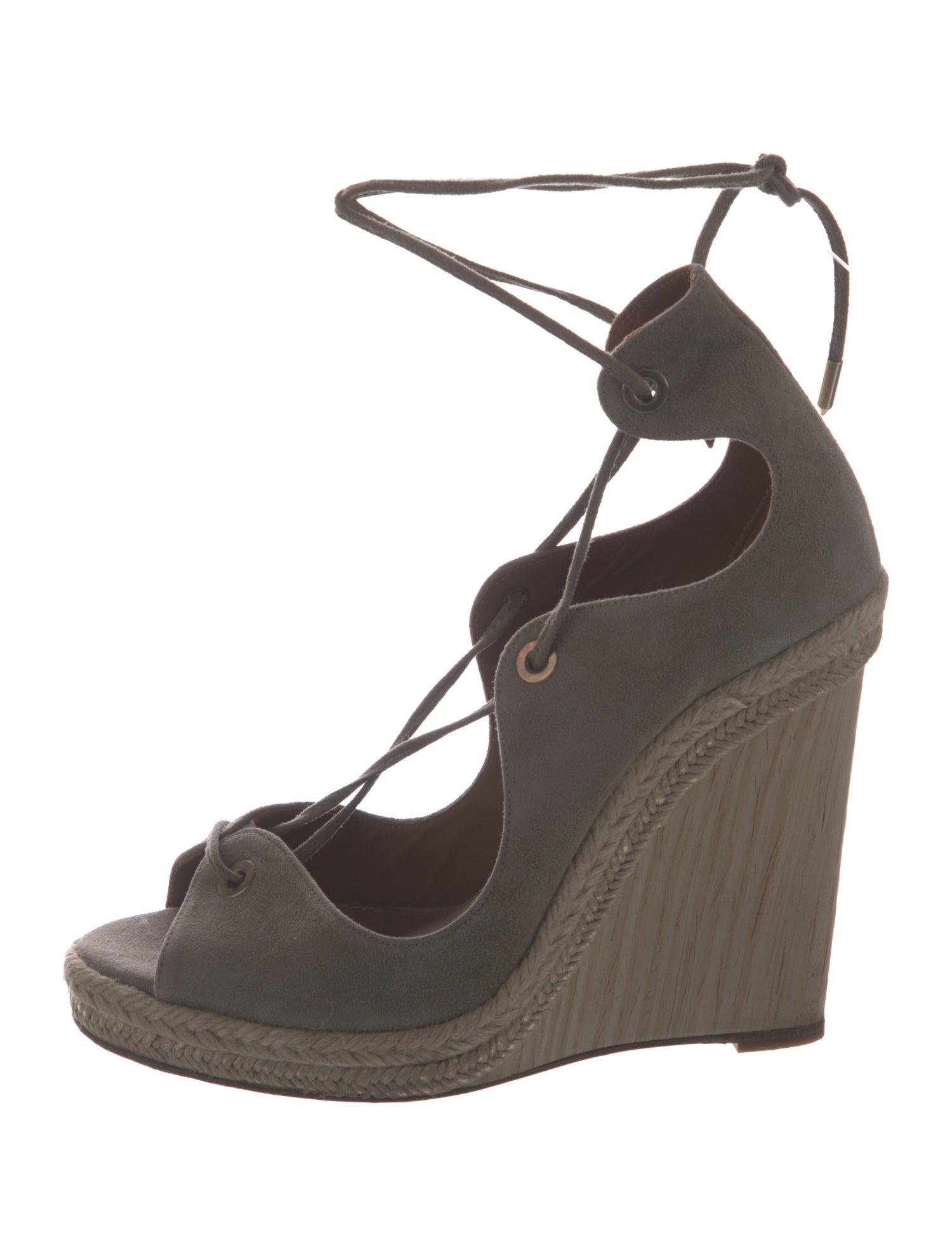 Aquazzura Suede Espadrilles