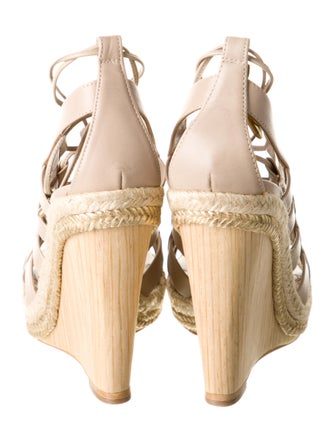 Aquazzura Leather Espadrilles
