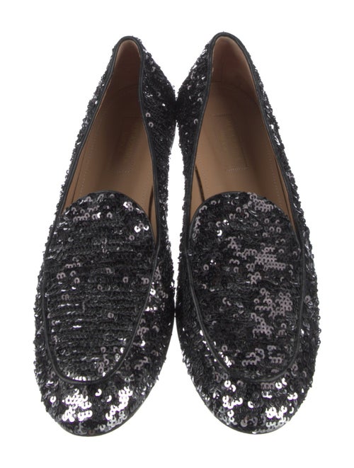 Aquazzura Sequins Loafers