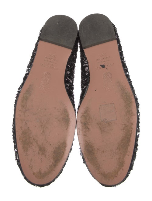 Aquazzura Sequins Loafers