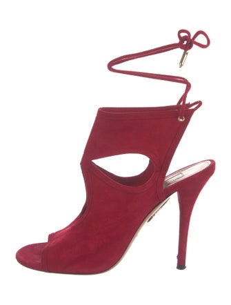 Aquazzura Suede Sandals