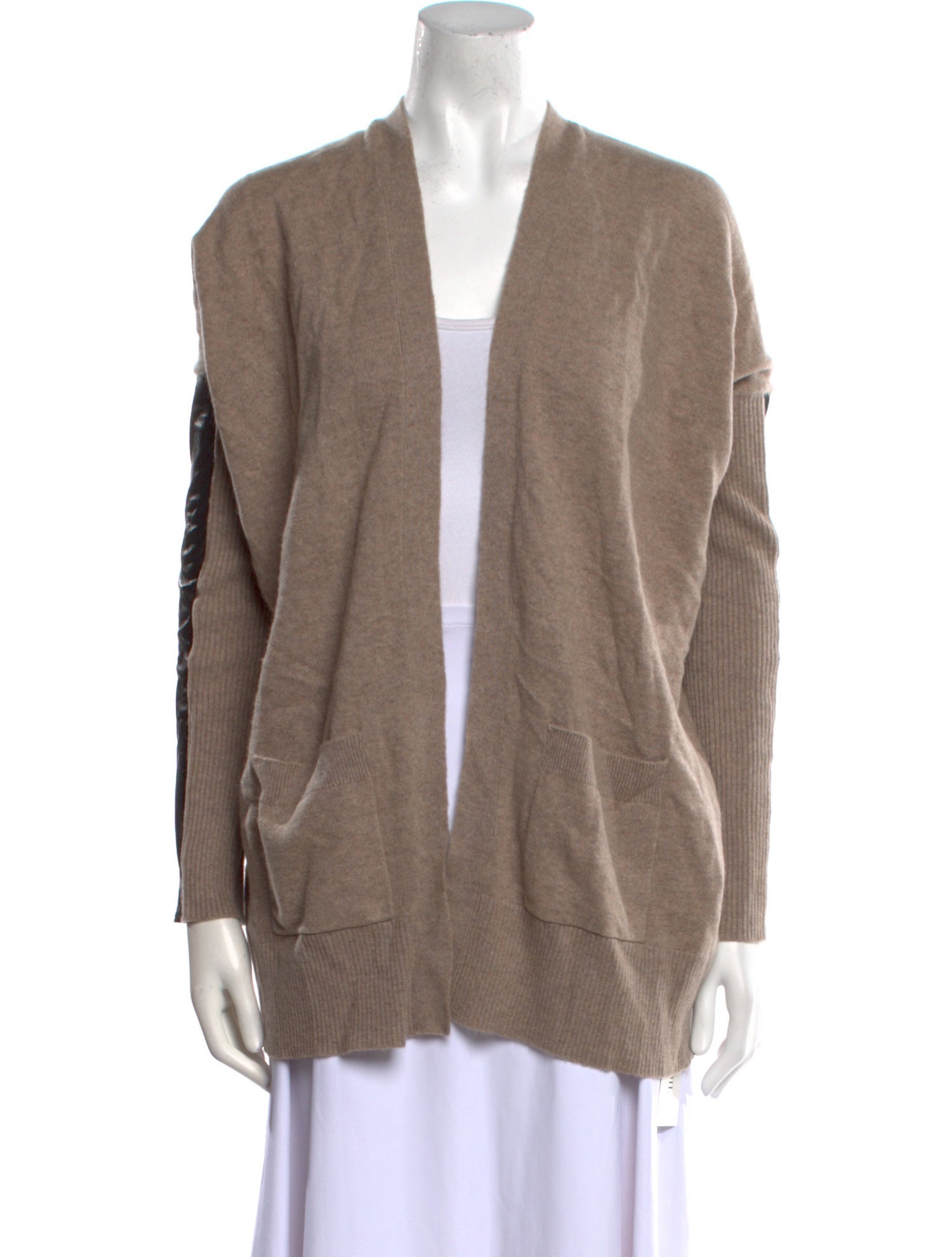 Aquazzura Cashmere Open Front Sweater