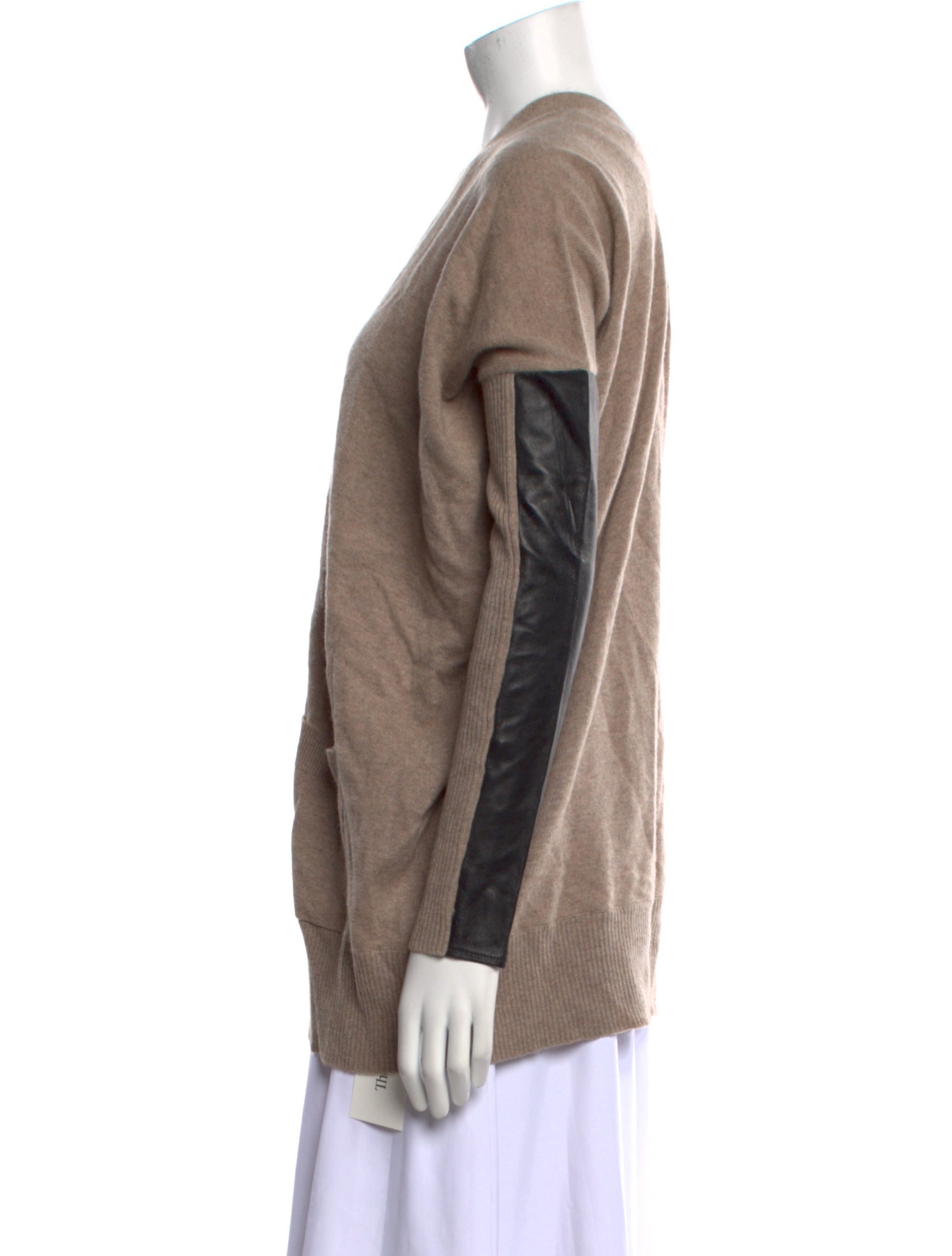 Aquazzura Cashmere Open Front Sweater