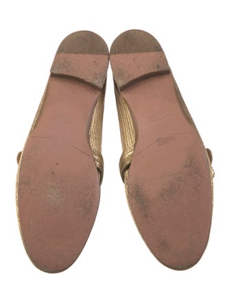 Aquazzura Cutout Accent Loafers