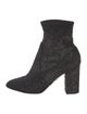Aquazzura Velvet Sock Boots