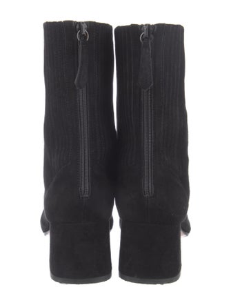 Aquazzura Suede Sock Boots