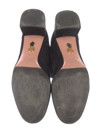 Aquazzura Suede Sock Boots