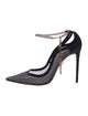 Aquazzura Mesh Chain-Link Accents Pumps