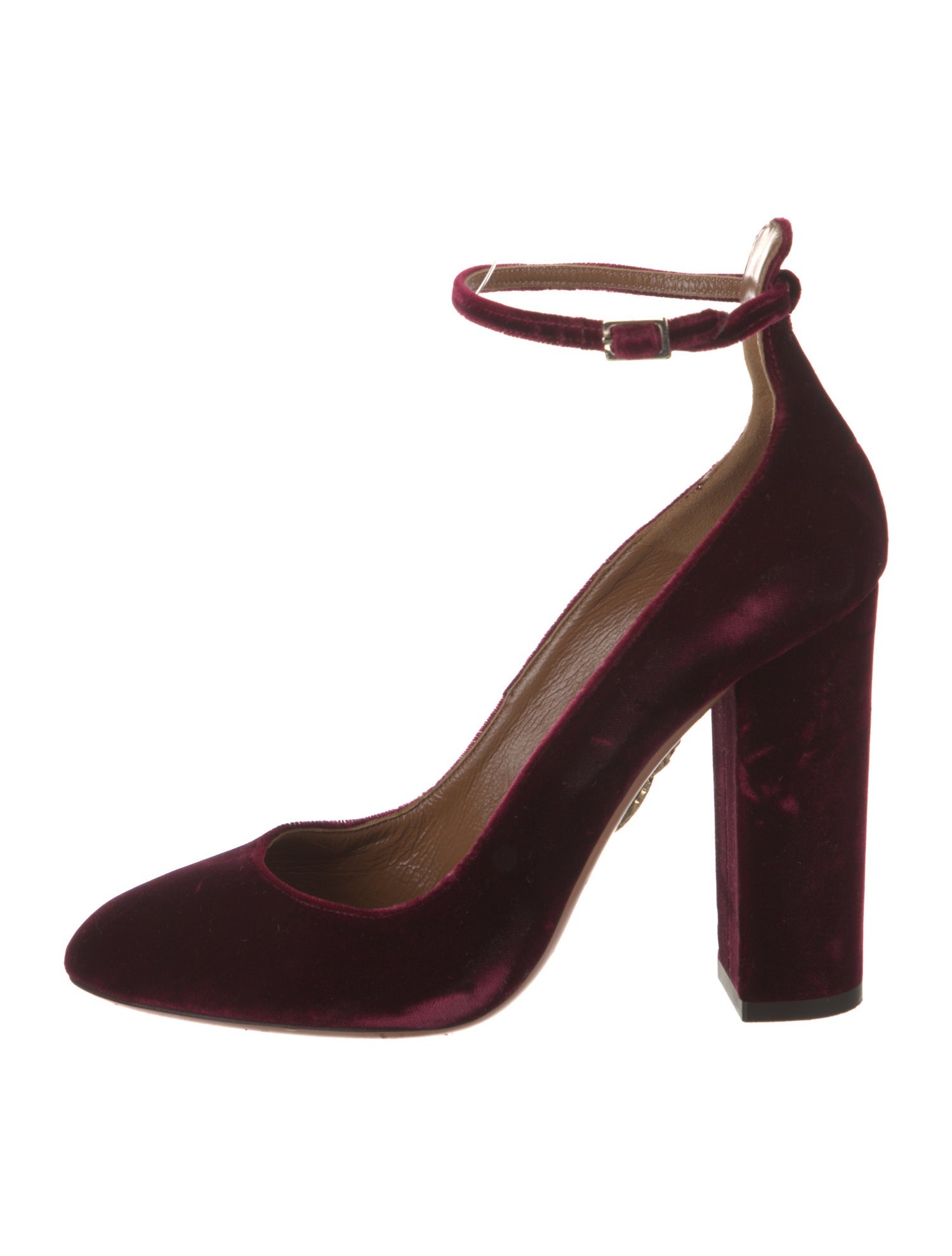 Aquazzura Velvet Pumps