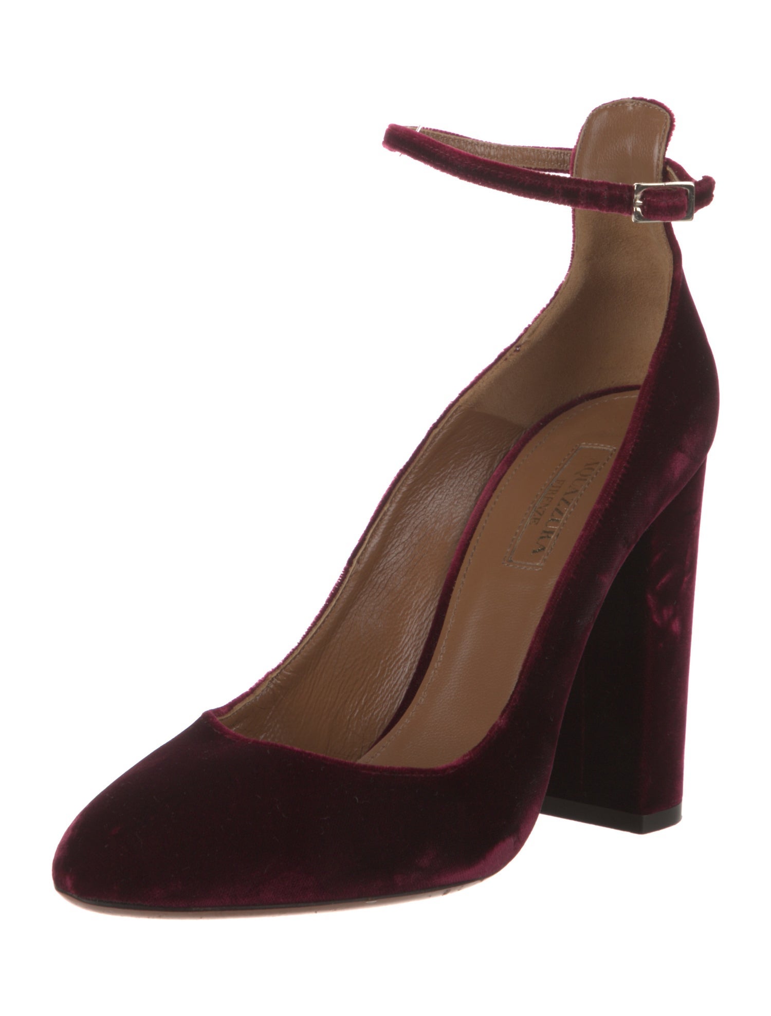 Aquazzura Velvet Pumps