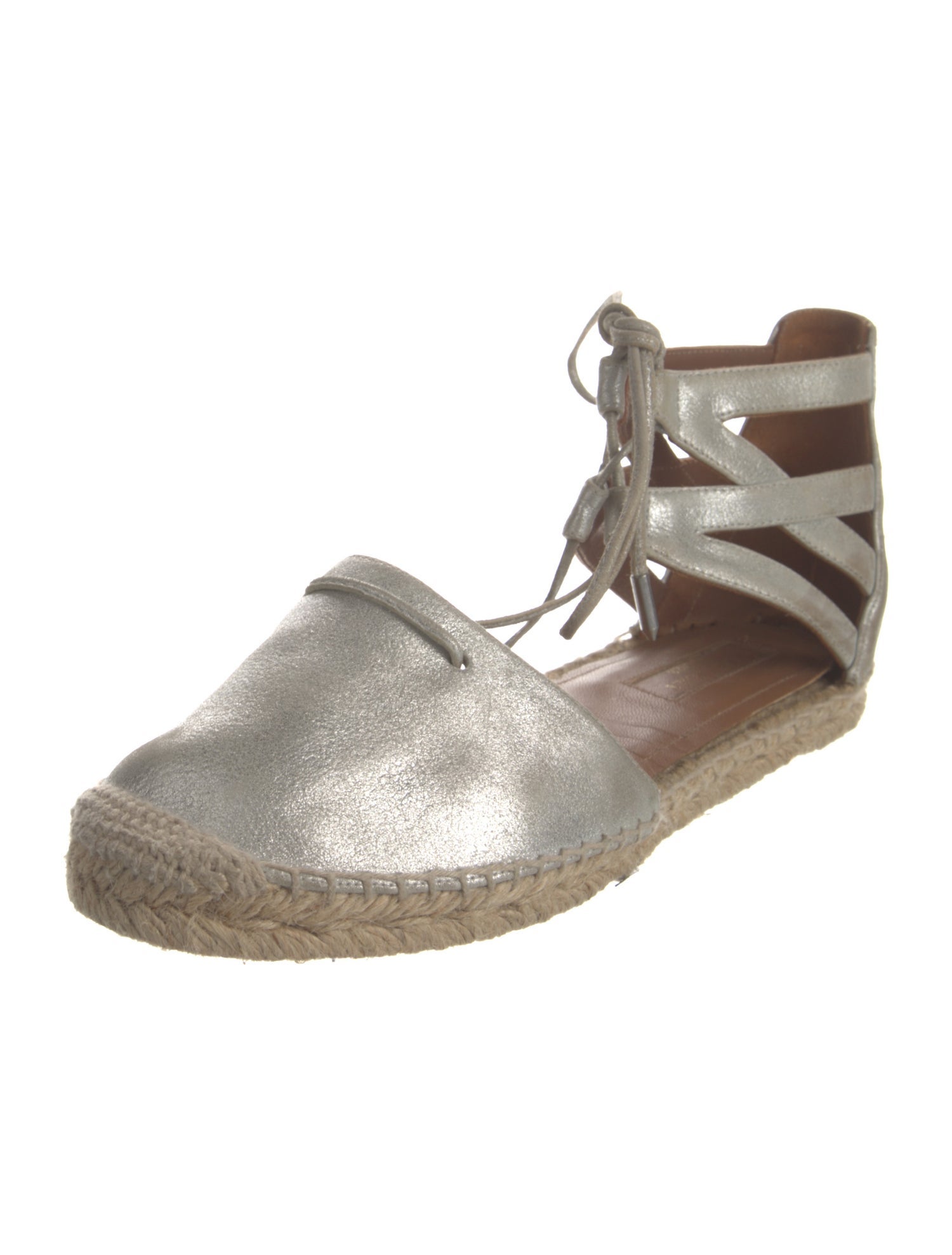 Aquazzura Leather Espadrilles