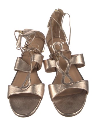 Aquazzura Leather Gladiator Sandals