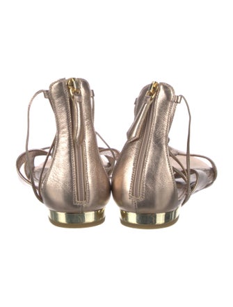 Aquazzura Leather Gladiator Sandals