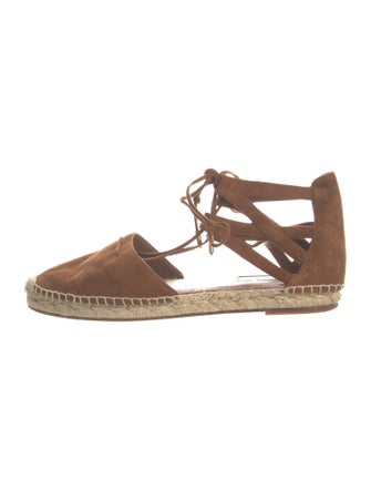 Aquazzura Suede Espadrilles