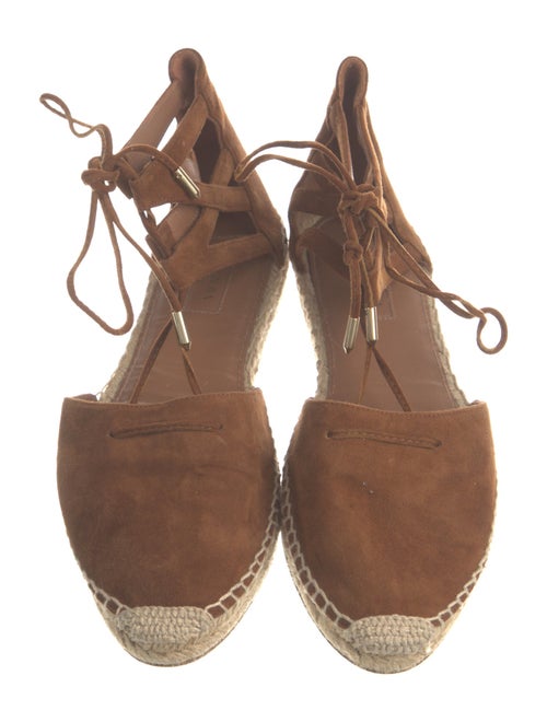 Aquazzura Suede Espadrilles