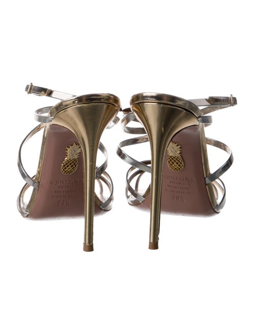 Aquazzura Patent Leather Gladiator Sandals