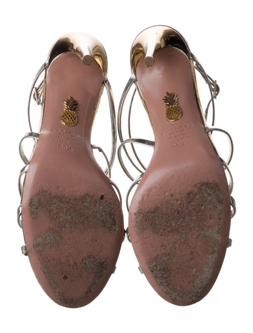 Aquazzura Patent Leather Gladiator Sandals