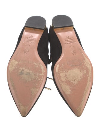 Aquazzura Suede Ballet Flats