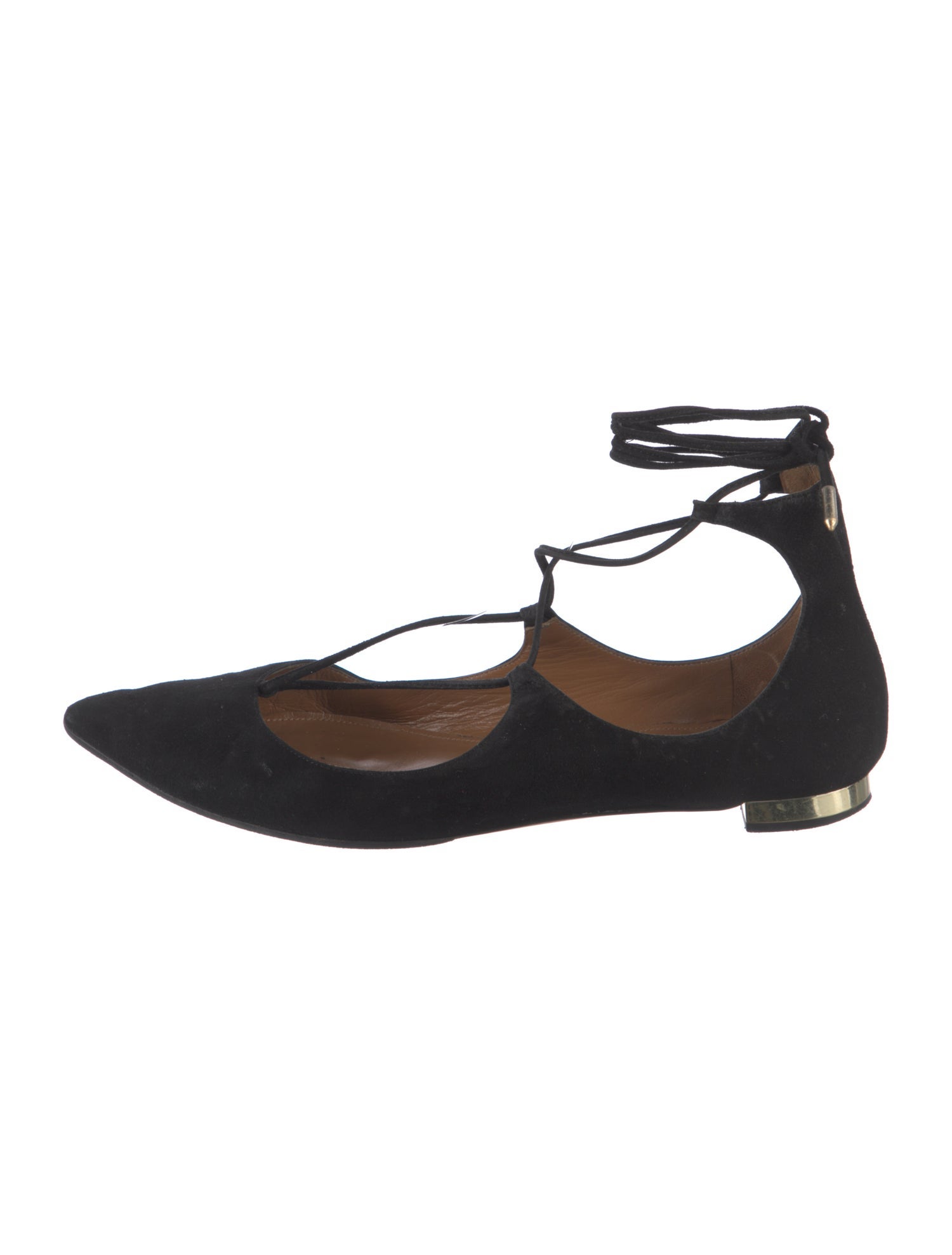 Aquazzura Suede Flats