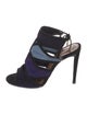 Aquazzura Suede Slingback Sandals