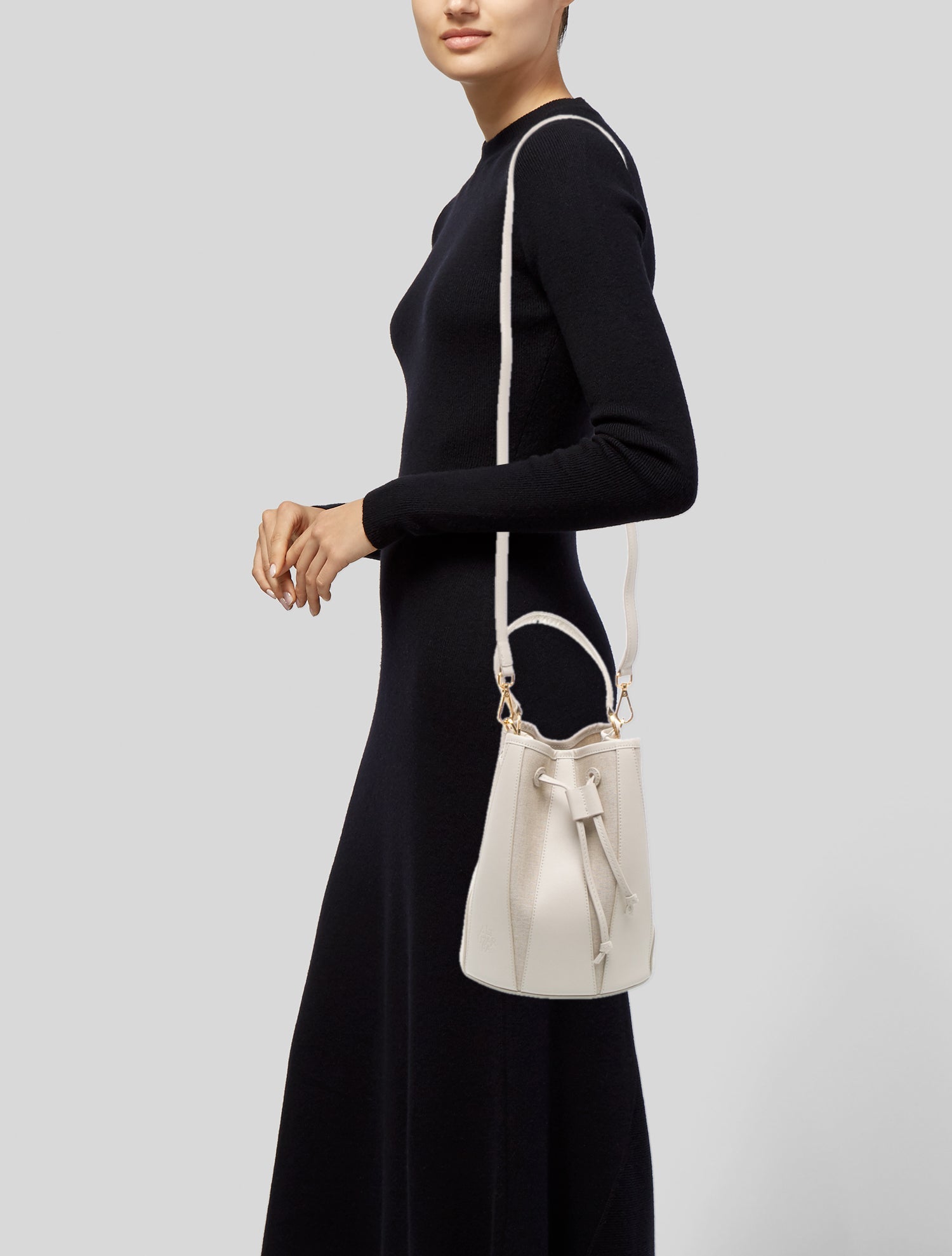 Aquazzura Leather Top Handle Bag