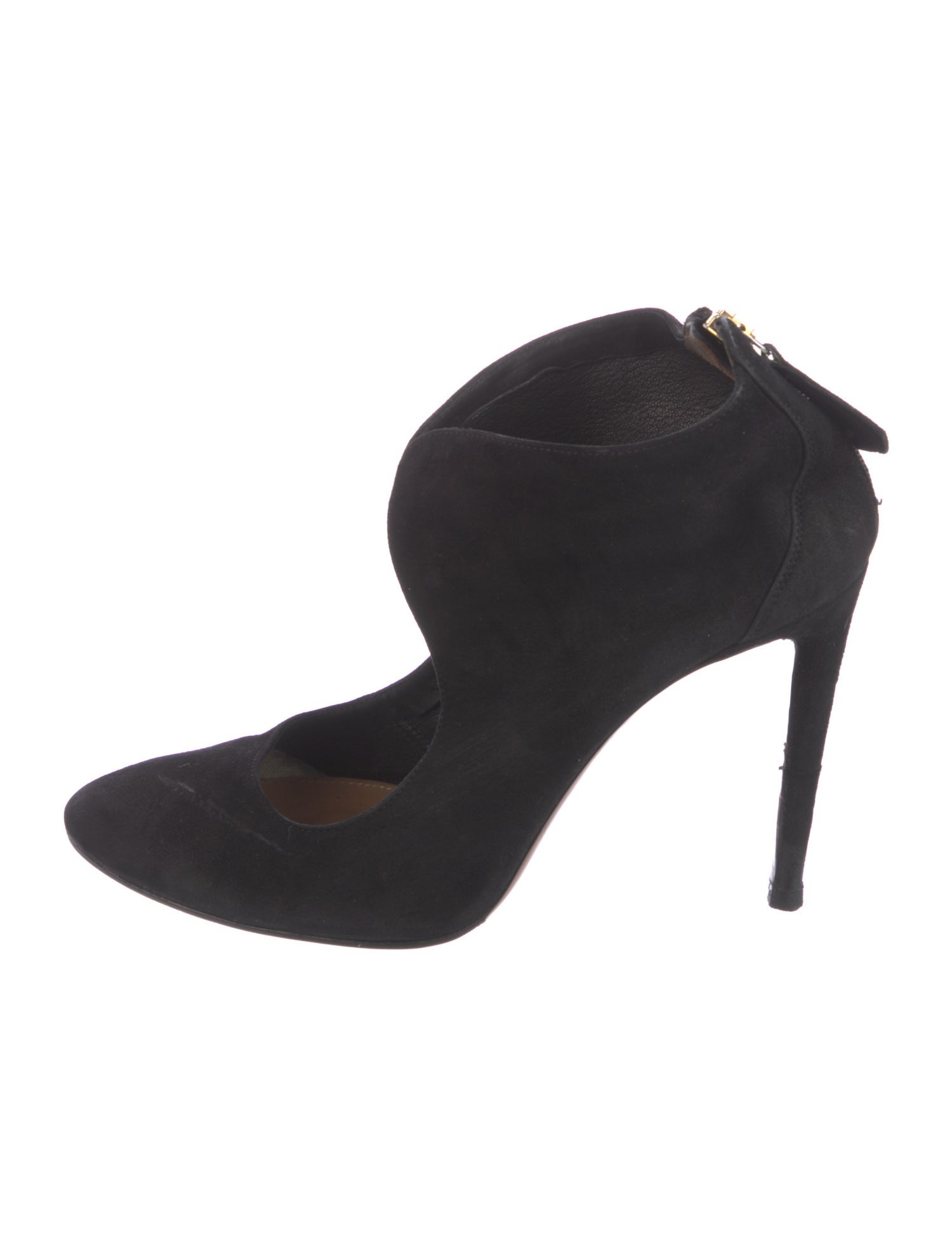 Aquazzura Suede Mules