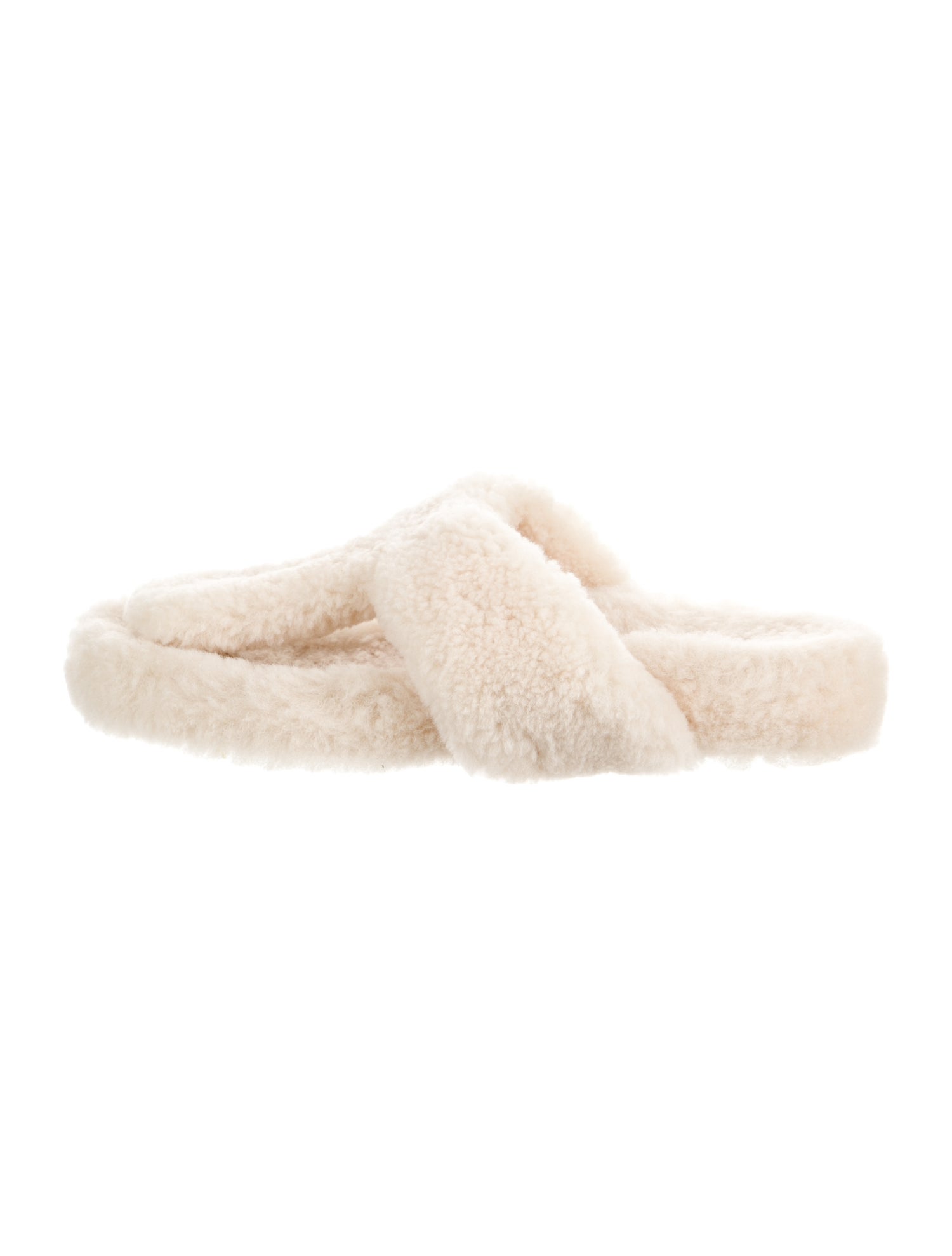 Aquazzura Shearling Sandals