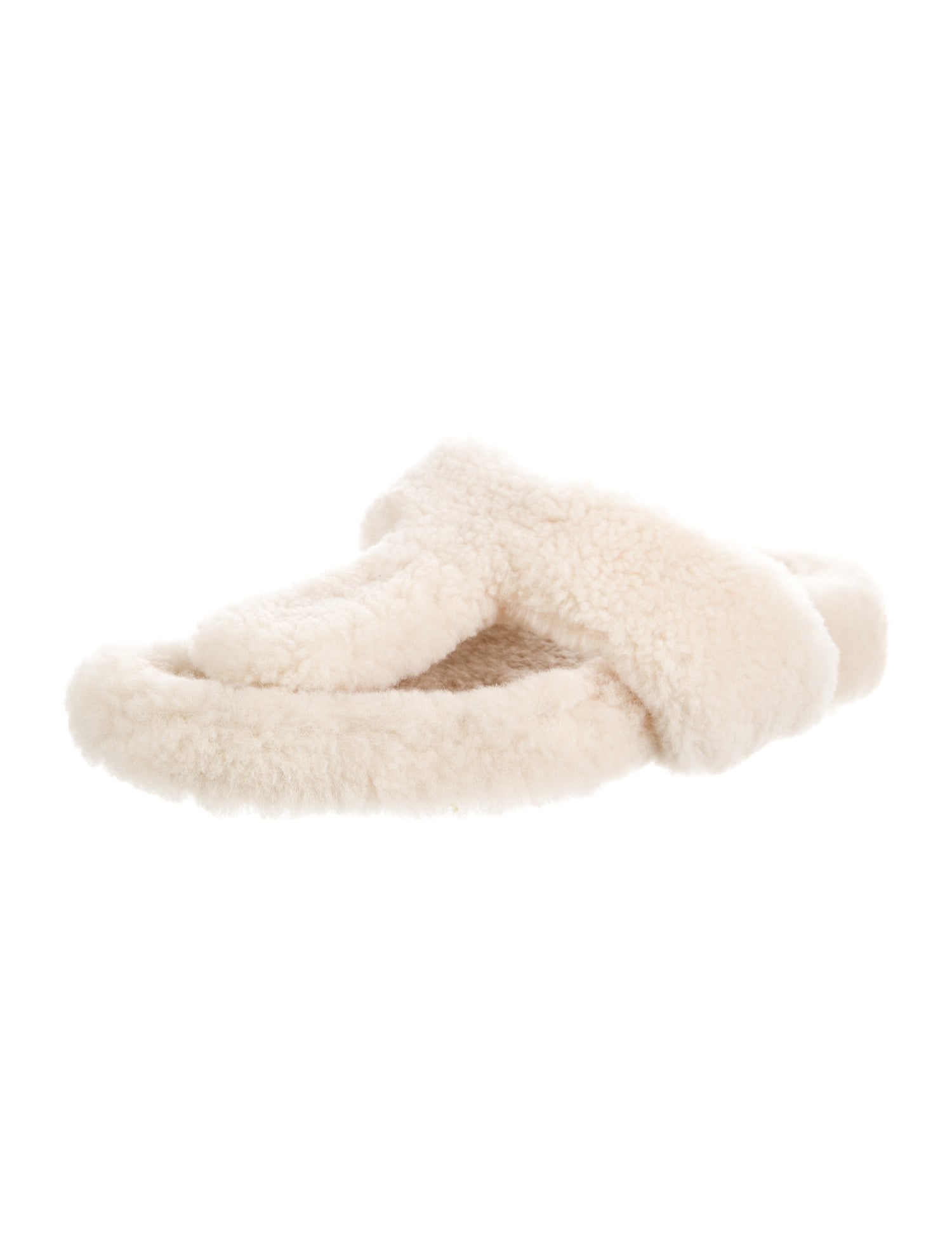 Aquazzura Shearling Sandals