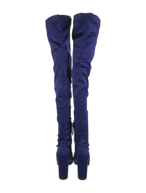 Aquazzura Satin Sock Boots