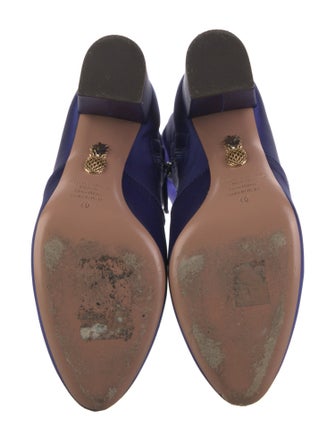Aquazzura Satin Sock Boots