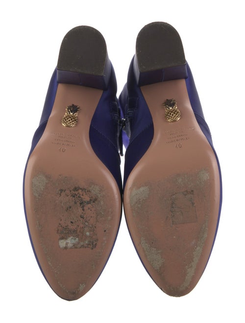 Aquazzura Satin Sock Boots