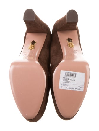 Aquazzura Suede Boots