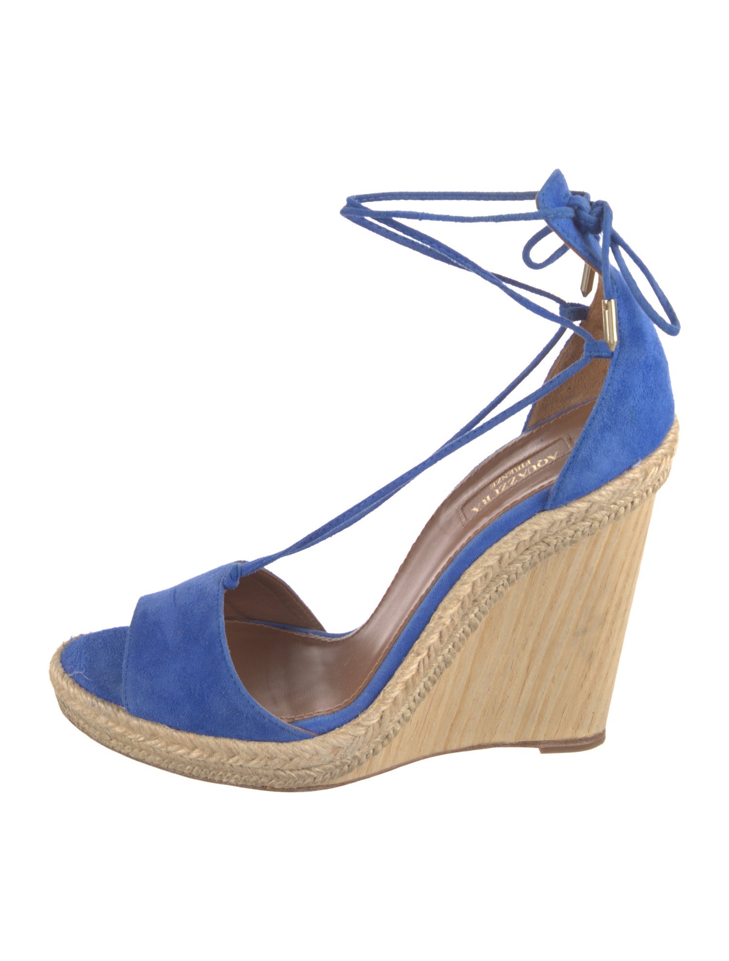 Aquazzura Suede Espadrilles