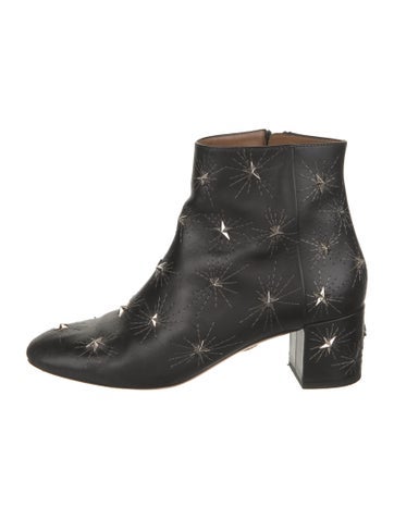 Aquazzura Boots Vintage Faux Pearl Accents IT 39 | 9