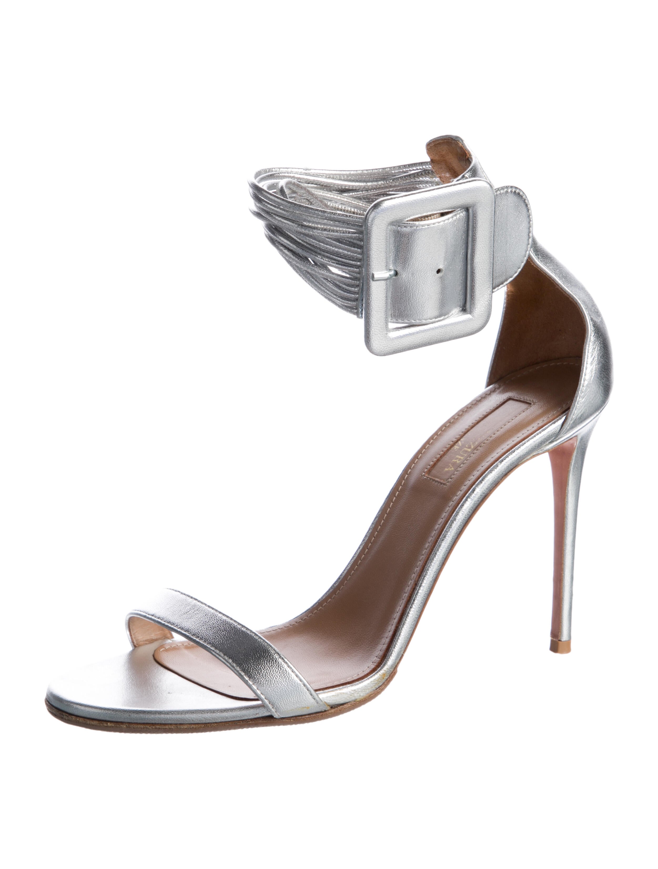 Aquazzura Leather Sandals