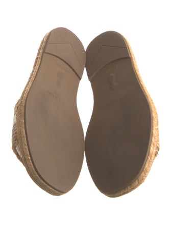 Aquazzura Colorblock Pattern Espadrilles