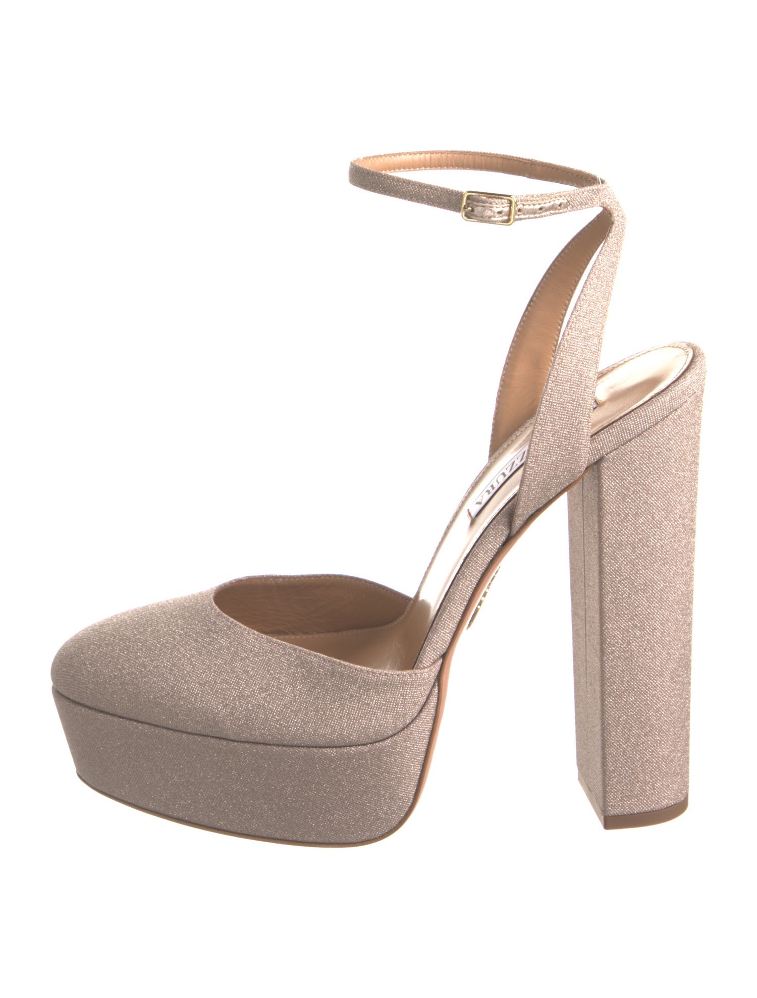 Aquazzura Satin Slingback Pumps