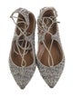 Aquazzura Tweed Ballet Flats
