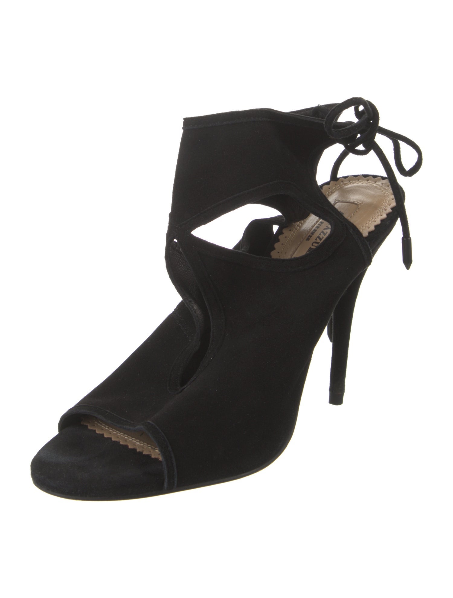 Aquazzura Vintage Suede Sandals