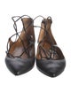 Aquazzura Leather Flats