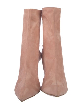 Aquazzura Suede Sock Boots